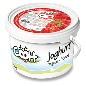 Yogourt milco fraise 2.5 kg