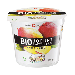 Yogourt Biedermann Bio sans Lactose Mangue5x125g