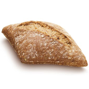 Petit pain foncé du four à pierre 90 x 80 g