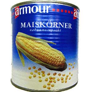 Maïs en grains "Armour" 6/75 OZ 1'850 g