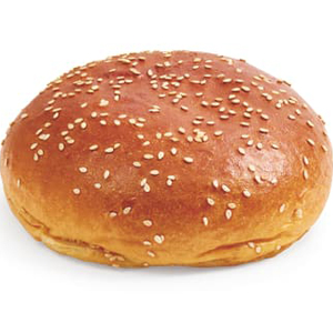 Burger Bun Sésame IPS, Ø 12.5cm 50 x 90g