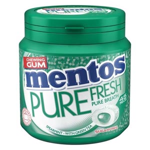 Mentos gum pure fresh spearmint 90 g