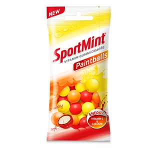 *Sportmint paintballs beutel 56 g