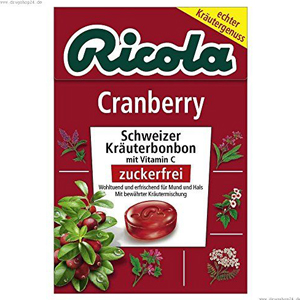 Ricola Box Cranberry 50 g