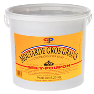 Moutarde gros grains 5250 g