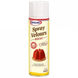 Spray velour rouge 500 ml