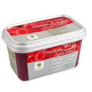Purée framboise-cranberry-hibiscus 1 kg