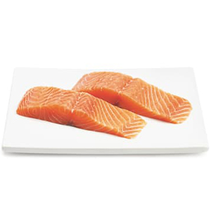 Filets de saumon de l'Atlantique env. 125 g 1x5 kg
