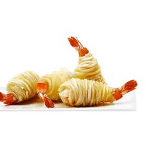 Crevetten Kartoffelmantel / Potato Shrimps