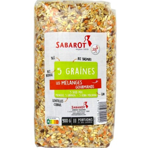 Mix 5 graines 900G Sabarot
