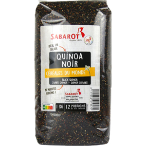 Quinoa noir 1 kg Sabarot