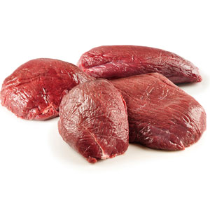Viande pour escalopes de cerf pluchée env. 1 kg NZ